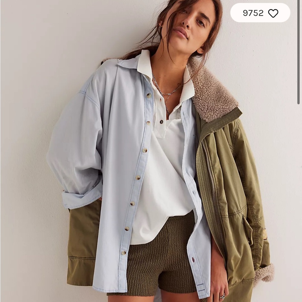 We The Free Freddie Shirt - FREE PEOPLE NWT